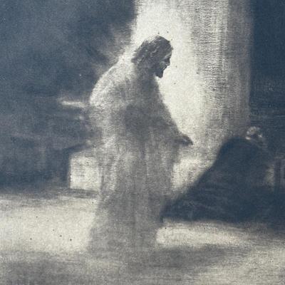LOT 61: The Presence by A.E. Borthwick Vintage Print