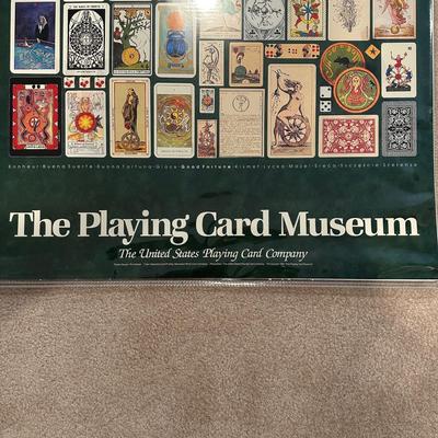 LOT 66: Three The Playing Card Museum Posters & More
