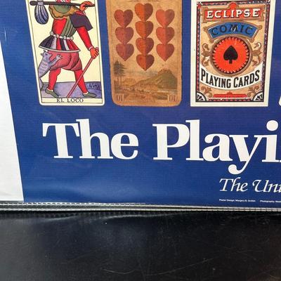 LOT 66: Three The Playing Card Museum Posters & More