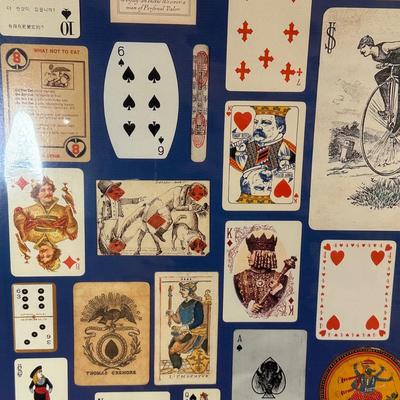 LOT 66: Three The Playing Card Museum Posters & More