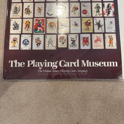 LOT 66: Three The Playing Card Museum Posters & More