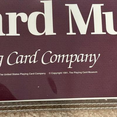 LOT 66: Three The Playing Card Museum Posters & More