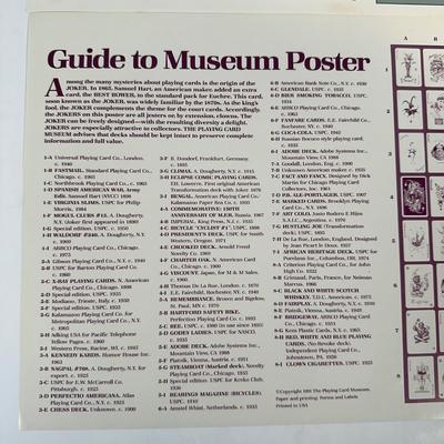 LOT 66: Three The Playing Card Museum Posters & More