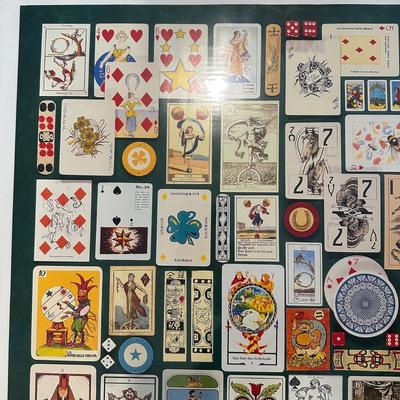 LOT 66: Three The Playing Card Museum Posters & More