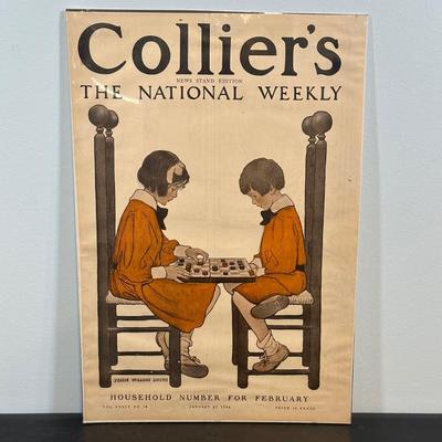 LOT 68: Collection of Vintage Colllier’s Magazine Covers