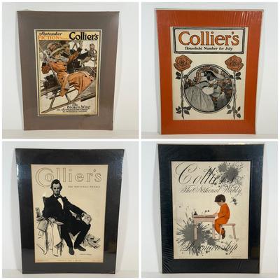 LOT 68: Collection of Vintage Colllier’s Magazine Covers