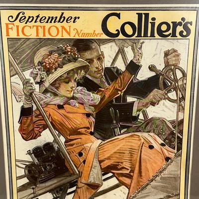 LOT 68: Collection of Vintage Colllier’s Magazine Covers