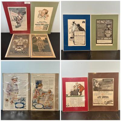 LOT 71: Antique Magazine Advertisements - Fairy Soap, Heinz & More