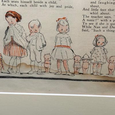 LOT 72: Antique Collection of Kewpieville Pages from The Ladies Home Journal