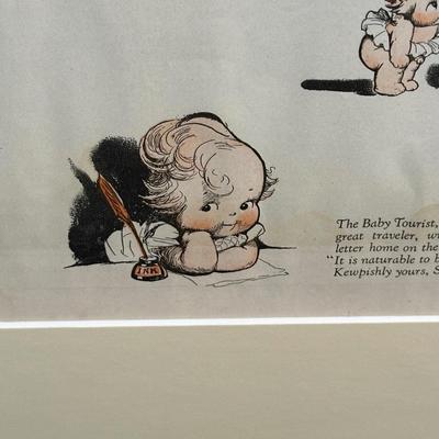LOT 72: Antique Collection of Kewpieville Pages from The Ladies Home Journal