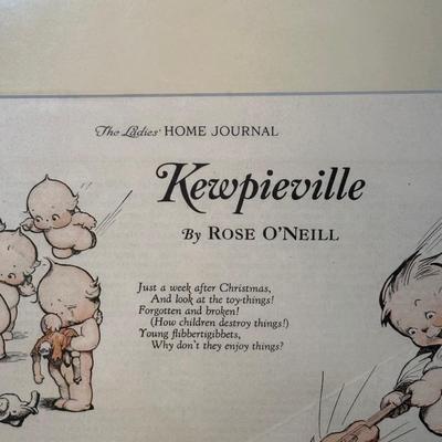 LOT 72: Antique Collection of Kewpieville Pages from The Ladies Home Journal