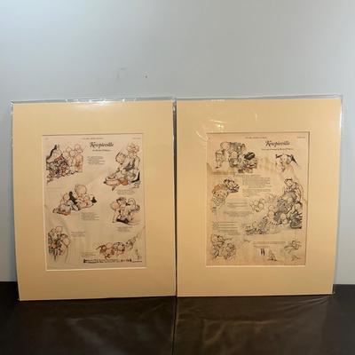 LOT 72: Antique Collection of Kewpieville Pages from The Ladies Home Journal