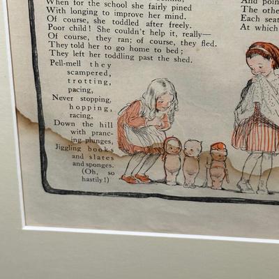 LOT 72: Antique Collection of Kewpieville Pages from The Ladies Home Journal