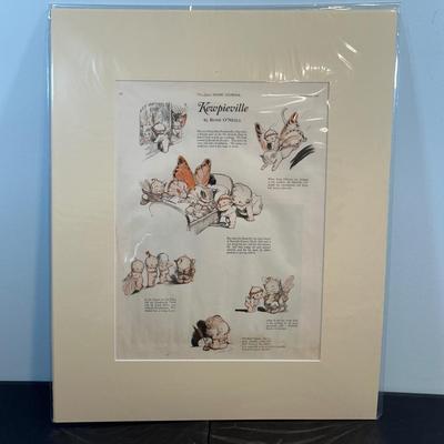 LOT 72: Antique Collection of Kewpieville Pages from The Ladies Home Journal