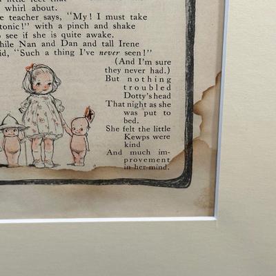 LOT 72: Antique Collection of Kewpieville Pages from The Ladies Home Journal