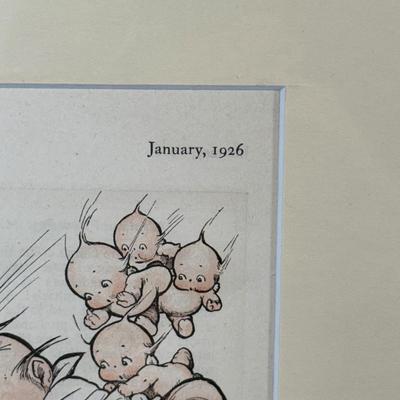 LOT 72: Antique Collection of Kewpieville Pages from The Ladies Home Journal