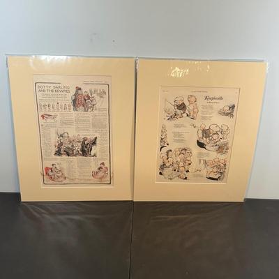 LOT 72: Antique Collection of Kewpieville Pages from The Ladies Home Journal