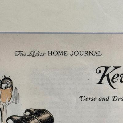 LOT 72: Antique Collection of Kewpieville Pages from The Ladies Home Journal