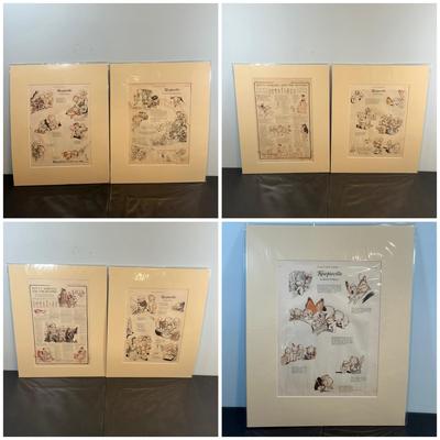 LOT 72: Antique Collection of Kewpieville Pages from The Ladies Home Journal