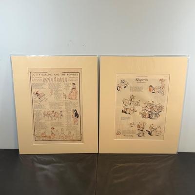 LOT 72: Antique Collection of Kewpieville Pages from The Ladies Home Journal