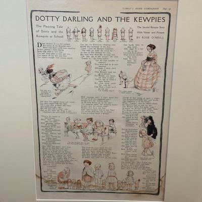 LOT 72: Antique Collection of Kewpieville Pages from The Ladies Home Journal