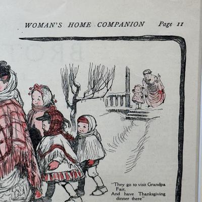 LOT 72: Antique Collection of Kewpieville Pages from The Ladies Home Journal