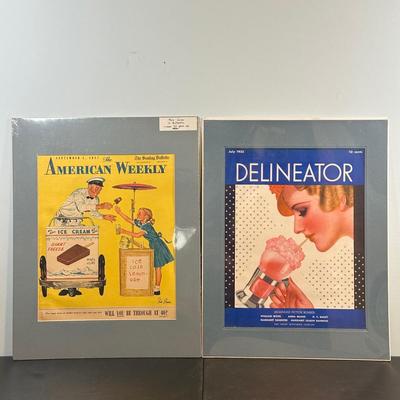 LOT 73: Vintage The Saturday Evening Post Magazine Covers