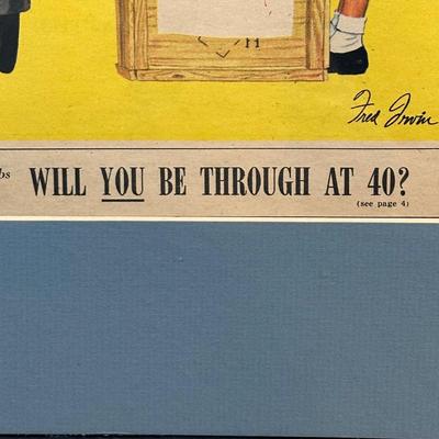 LOT 73: Vintage The Saturday Evening Post Magazine Covers