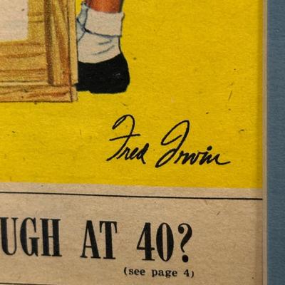LOT 73: Vintage The Saturday Evening Post Magazine Covers