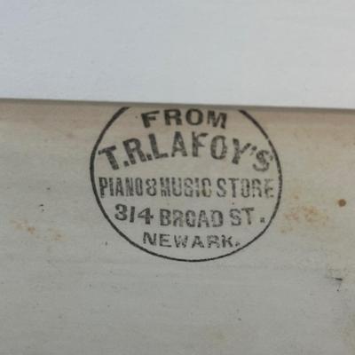LOT 76: Collection Of Vintage Sheet Music & The Great American Brass Band Festival Poster