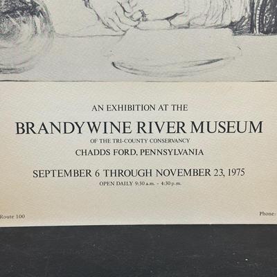 LOT 78: Vintage The Brandywine River Museum & Delaware Art Museum Posters & More