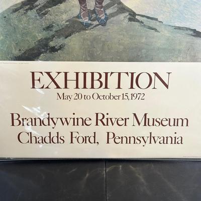 LOT 78: Vintage The Brandywine River Museum & Delaware Art Museum Posters & More