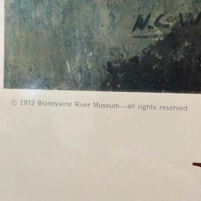 LOT 78: Vintage The Brandywine River Museum & Delaware Art Museum Posters & More
