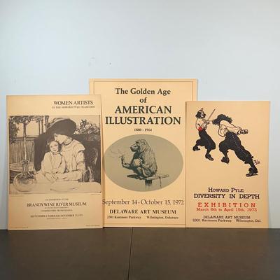 LOT 78: Vintage The Brandywine River Museum & Delaware Art Museum Posters & More