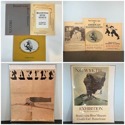 LOT 78: Vintage The Brandywine River Museum & Delaware Art Museum Posters & More