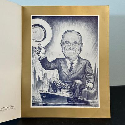 LOT 79: Harry S. Truman Collectables - Poster, Magazines, Hand Signed Document & More