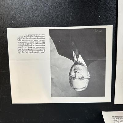 LOT 79: Harry S. Truman Collectables - Poster, Magazines, Hand Signed Document & More