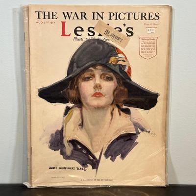 LOT 80: Antique Leslie's Illustrated Weekly Newspaper Collection