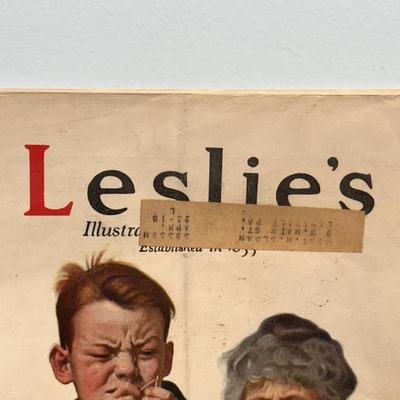 LOT 80: Antique Leslie's Illustrated Weekly Newspaper Collection