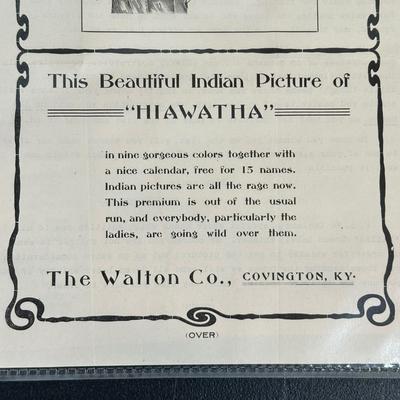 LOT 81: Antique Magazine Advertisement, Menu & More