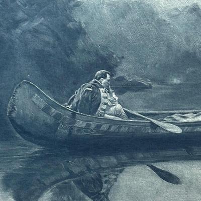 LOT 82: The Rower by Winslow Homer, A Wounded Enemy by Howard Pyle & More