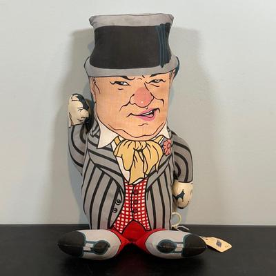 LOT 83: Vintage Celebrity Memorabilia Knickerbocker W.C. Fields Talking Doll & More