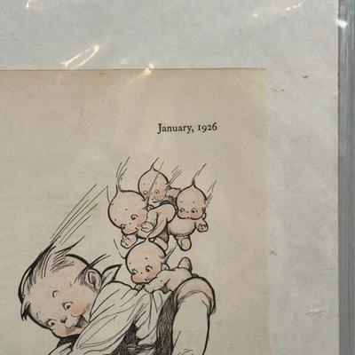 LOT 84: Kewpieville Collection! Magazine Pages, Paintings & More