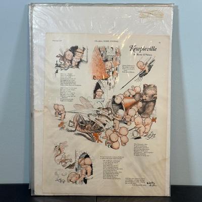 LOT 84: Kewpieville Collection! Magazine Pages, Paintings & More
