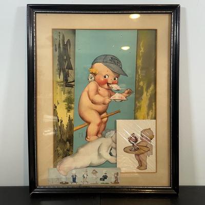 LOT 84: Kewpieville Collection! Magazine Pages, Paintings & More