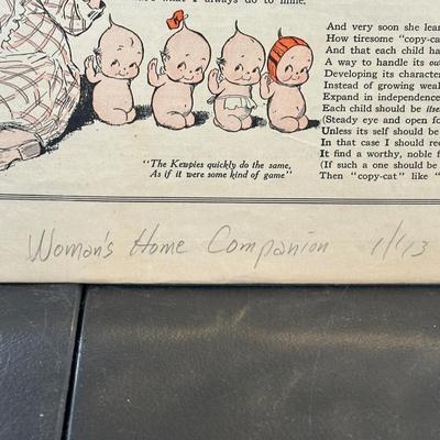 LOT 84: Kewpieville Collection! Magazine Pages, Paintings & More