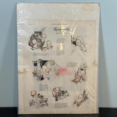 LOT 84: Kewpieville Collection! Magazine Pages, Paintings & More