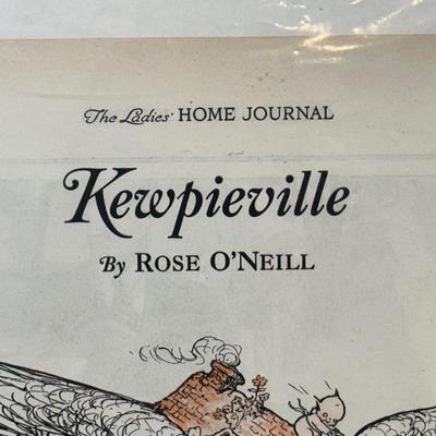 LOT 84: Kewpieville Collection! Magazine Pages, Paintings & More