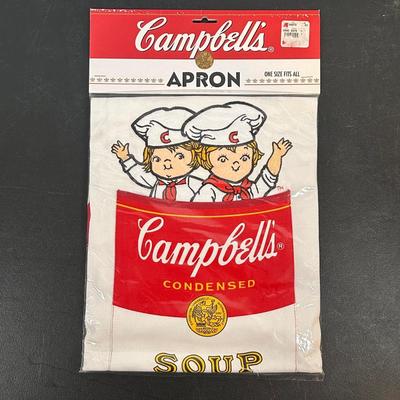 LOT 85: Vintage Campbell’s Soup Collectibles Campbell Kid Dolls NIP, Lunchbox & Thermos, Campbell's Kids Bride & Groom...
