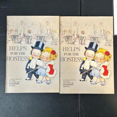 LOT 85: Vintage Campbell’s Soup Collectibles Campbell Kid Dolls NIP, Lunchbox & Thermos, Campbell's Kids Bride & Groom...